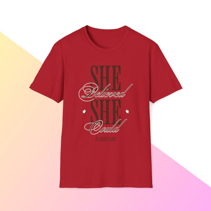 She Believed She Could