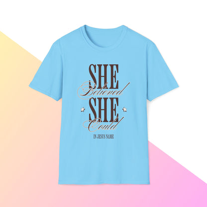 She Believed She Could