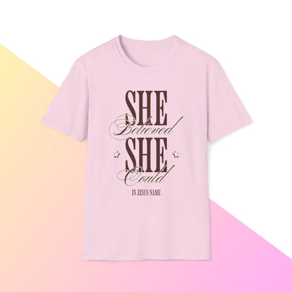 She Believed She Could