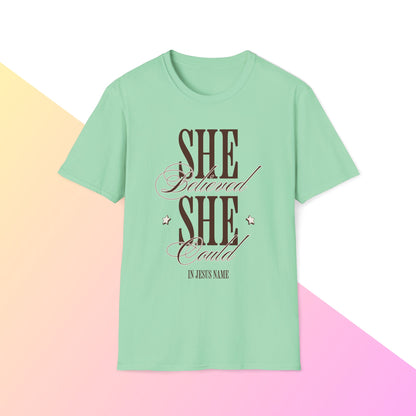 She Believed She Could