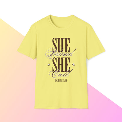 She Believed She Could