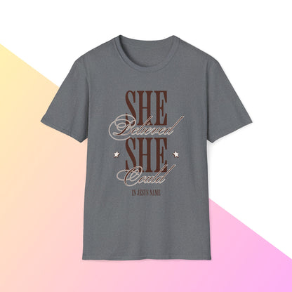 She Believed She Could